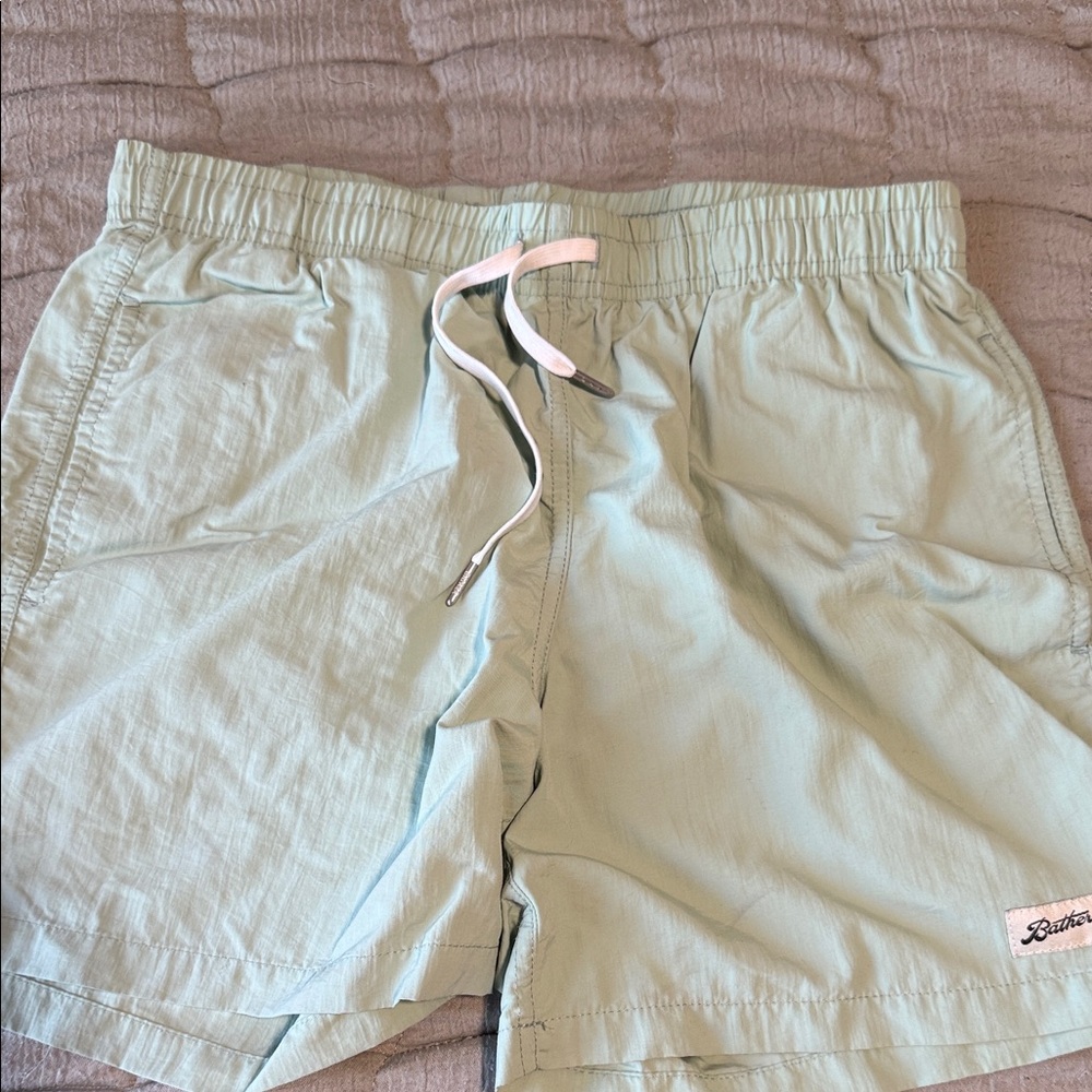 Bather Light Green Swim Shorts
